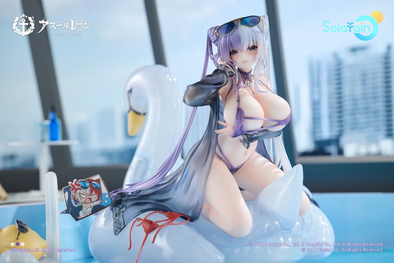 Figurine Ying Swei Ver. Blue Waves, Limpid Summer d'Azur Lane par Solarain